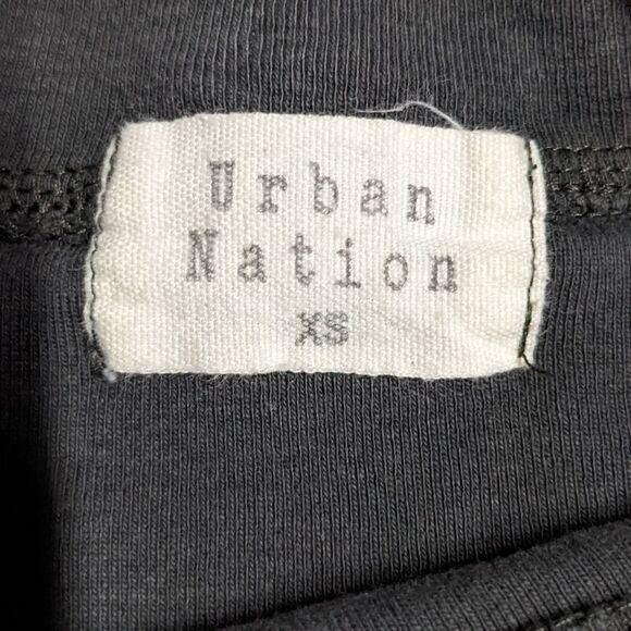 5/$20 Urban Nation Good Luck Cropped Baby Tee Grey Size - Picture 5 of 5